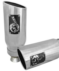 aFe MACH Force-XP 4-1/2in Steel OE Replacement Exhaust Tips - 2021+ Dodge Ram (5.7L V8) - Polished
