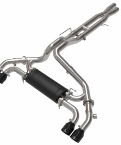 aFe Vulcan Series 2.5in 304SS Cat-Back Exhaust 2021+ Jeep Wrangler 392 6.4L w/ Black Tips