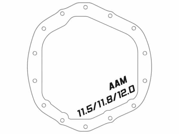 aFe Street Series Rear Differential Cover Black w/ Machined Fins 19-20 Ram 2500/3500 - Image 6