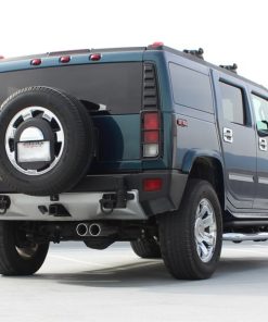 Alternative view of aFe Power MACHForce XP Exhaust System Cat-Back 409 Stainless Steel 07-08 Hummer H2 V8 6.0L/6.2L