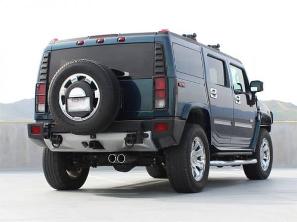 aFe Power MACHForce XP Exhaust System Cat-Back 409 Stainless Steel 07-08 Hummer H2 V8 6.0L/6.2L - Image 2