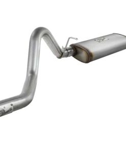 aFe MACHForce XP Exhausts Cat-Back SS-409 EXH CB Jeep Cherokee XJ 91-01 I6-4.0L HT - 2.5 In.