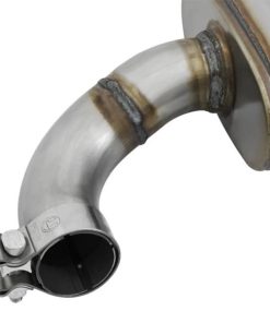Alternative view of aFe MACHForce XP 2.5in 409 Stainless Axle Back Exhaust w/Stainless Tips 15-17 Ford Mustang I4-2.3L
