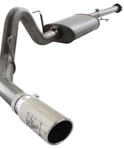 aFe MACHForce XP Exhausts Cat-Back SS 409 EXH Polished CB Ford F-150 11-12 V6-3.5L (tt)