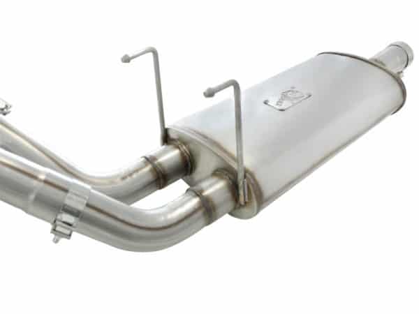 aFe MACHForce XP Exhausts Cat-Back SS-409 EXH CB Dodge Ram 1500 5.7L HEMI 09-13 Polished - Image 6