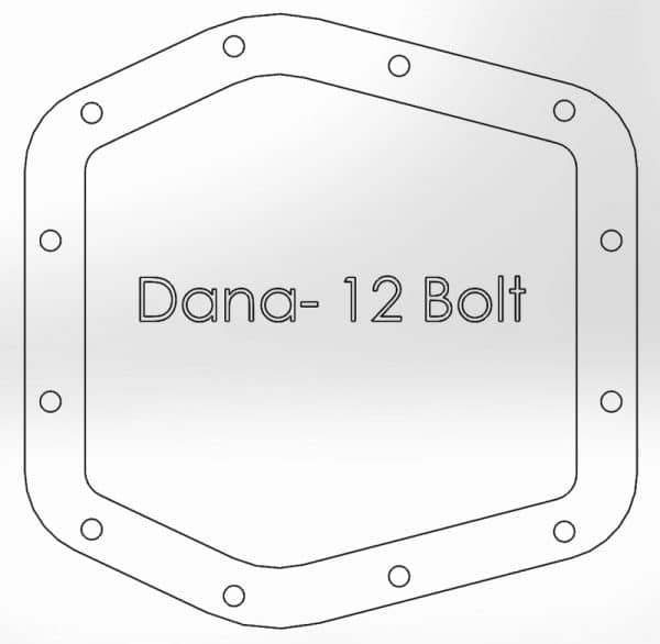 aFe Power Rear Differential Cover (Machined Raw) 15-17 GM Colorado/Canyon 12 Bolt Axles - Image 2