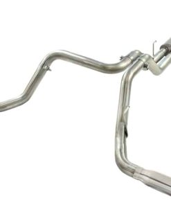 aFe MACHForce XP 2-1/2in to 3in 409 SS Cat-Back Exhaust w/ Polished Tips 10-17 Toyota Tundra V8 5.7L