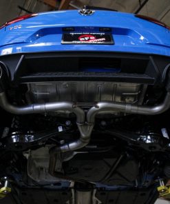 Alternative view of aFe 18-20 VW GTI (MK7.5) 2.0L MACH Force-Xp 3in to 2.5in 304 SS Axle-Back Exhaust System- Carb. Tips