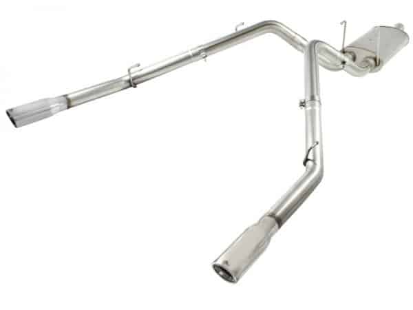aFe MACHForce XP Exhausts Cat-Back SS-409 EXH CB Dodge Ram 1500 5.7L HEMI 09-13 Polished - Image 2