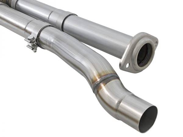 aFe MACHForce XP 3in 409-SS Exhaust Cat-Back 2017 Ford F-150 Raptor V6-3.5L (tt) w/ Black Tip - Image 11