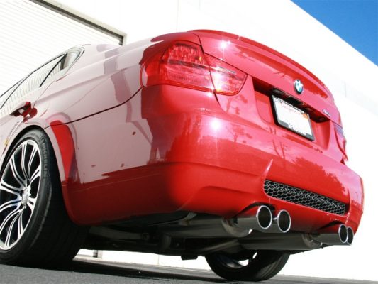 Alternative view of aFe MACHForce XP Exhaust Cat-Back SS-304 08-13 BMW M3 (E90) V8-4.0L