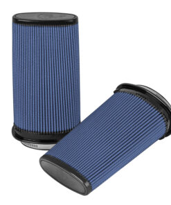 aFe Momentum Replac Air Filter w/Pro 5R Media (Pair) 5x2.25in F/6.25x3.75in B/5.25x2.25in T/11in H
