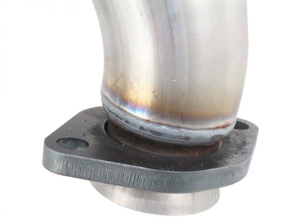 aFe Twisted Steel Delete Down-Pipe and Y-Pipe 2 to 2-1/2in Alum Steel Exhaust 12-16 Jeep Wrangler - Image 3