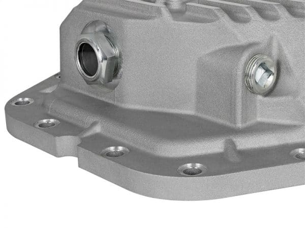 aFe Power Rear Diff Cover Raw Finish 2017 Ford F-350/F-450 V8 6.7L (td) Dana M300-14 (Dually) - Image 5
