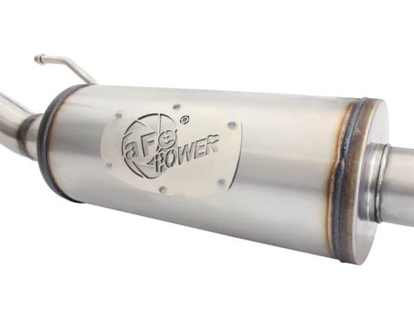 aFe MACHForce XP 2.5in SS-409 Cat-Back Exhaust 07-16 Jeep Wrangler (JK) V6-3.6L/3.8L (2-4 Door) - Image 5