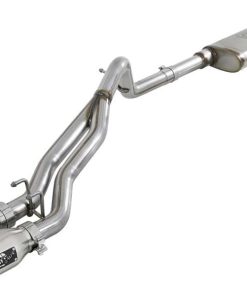 aFe Rebel Series 2.5in SS Cat-Back Exhaust w/ Polished Tip 07-18 Jeep Wrangler (JK) V6 3.6/3.8L 4dr