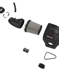 Alternative view of aFe Black Series Carbon Fiber CAIS w/PDS Filter 11-19 Dodge Challenger/Charger SRT8 V8-6.4L