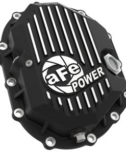 Alternative view of AFE Power 11-18 GM 2500-3500 AAM 9.25 Axle Front Diff Cover Black Machined w/ 2 Qts 75w90 Oil