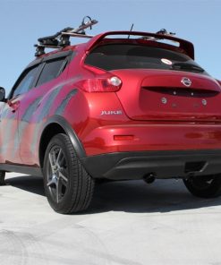 Alternative view of aFe Takeda Exhaust Cat-Back 304 Stainless Steel 11-14 Nissan Juke L4 1.6L (t) Black Tip