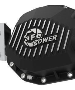 aFe Street Series Rear Differential Cover Black w/Machined Fins 20+ Jeep Gladiator JT (Dana M220)