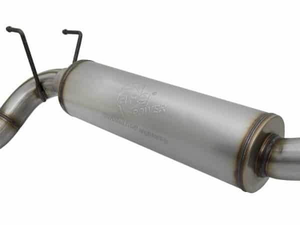 aFe Rebel Series 3-1/2in 409 SS Cat-Back Exhaust System w/Black Tip RAM 2500/3500 14-17 V8 6.4L - Image 5