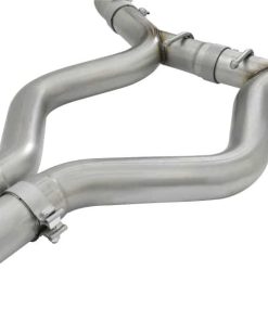 Alternative view of aFe MACHForce XP 3in 304 SS Sport Tone Cat-Back w/ Black Tips 15-17 Ford Mustang V6-3.7L/V8-5.0L