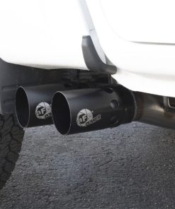 Alternative view of aFe Rebel Series DPF-Back 3in Side Exit SS Exhaust w/ IC Black Tip 2016 GM Colorado/Canyon 2.8L (td)