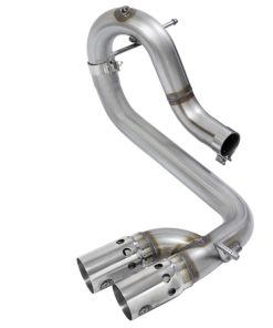 aFe Rebel Series DPF-Back 3in Side Exit SS Exhaust w/ IC Polished Tips 2016 GM Colorado/Canyon 2.8L