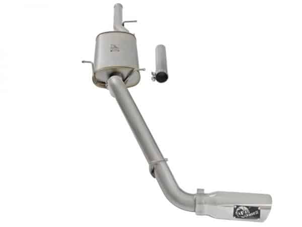 aFe MACHForce XP Exhausts Cat-Back Polished Tips 09-17 GM Silverado 1500 4.3/5.3L RegCab SB/LB - Image 3