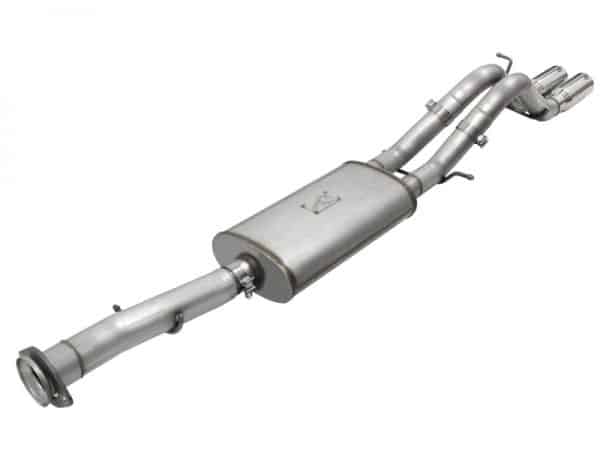 aFe Power MACHForce XP Exhaust System Cat-Back 409 Stainless Steel 07-08 Hummer H2 V8 6.0L/6.2L - Image 3
