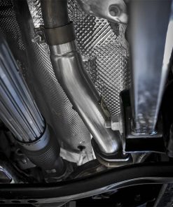 Alternative view of aFe Twisted Steel 2in Stainless Steel Loop Delete Down-Pipe 2018+ Jeep Wrangler (JL) V6 3.6L