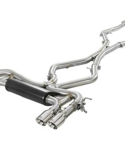 aFe MACH Force-Xp 3.5in 304 SS Cat-Back w/Polished Tips 15-18 BMW X5 M (F85)/X6 M (F86) V8-4.4L S63