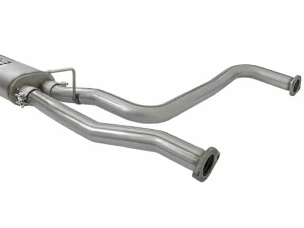 aFe POWER Rebel Series 2-1/2in 409 SS Cat Back Exhaust w/ Polished Tips 16-17 Nissan Titan V8 5.6L - Image 5