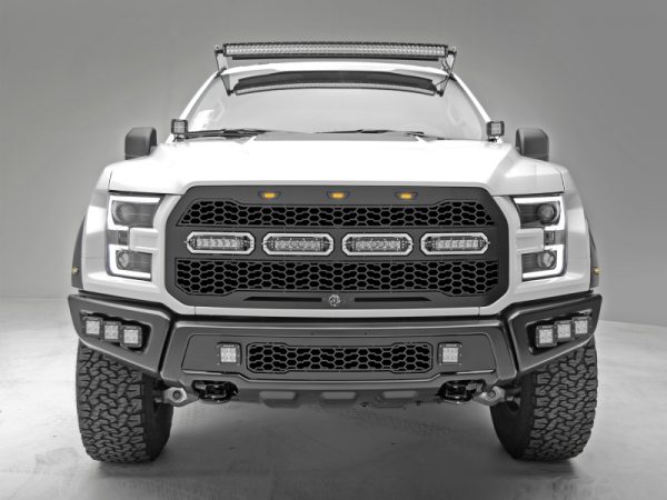aFe 17-20 Ford Raptor w/o FFC Scorpion Grill w/ LEDs - Image 3