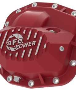aFe Pro Series Front Differential Cover Red 2018+ Jeep Wrangler (JL) V6 3.6L (Dana M186)