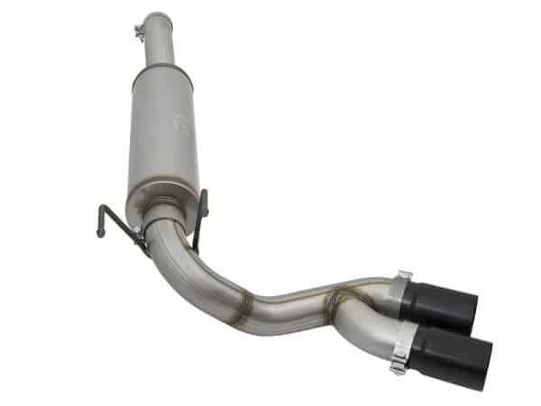 aFe Rebel Series 3-1/2in 409 SS Cat-Back Exhaust System w/Black Tip RAM 2500/3500 14-17 V8 6.4L - Image 3