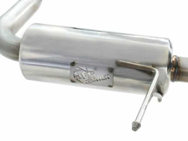 aFe MACHForce XP Exhaust 304SS Cat-Back w/ Polished Tips 12-13 VW Beetle L4 2.0L (t) - Image 7