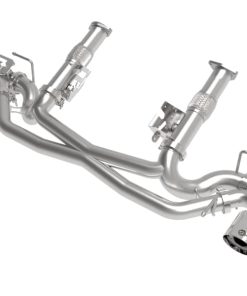 AFe MACH Force-Xp 304 Stainless Steel Cat-Back Exhaust Polished 2020 Chevrolet Corvette C8