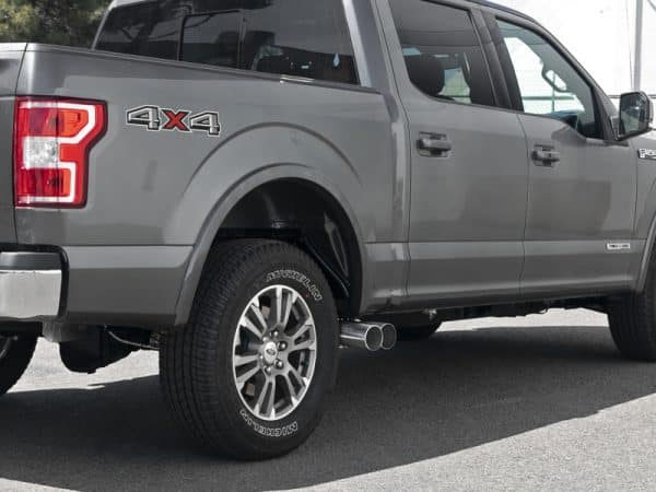 aFe Rebel DPF-Back 409 SS Exhaust System w/Dual Polished Tips 18-19 Ford F-150 V6 3.0L (td) - Image 2