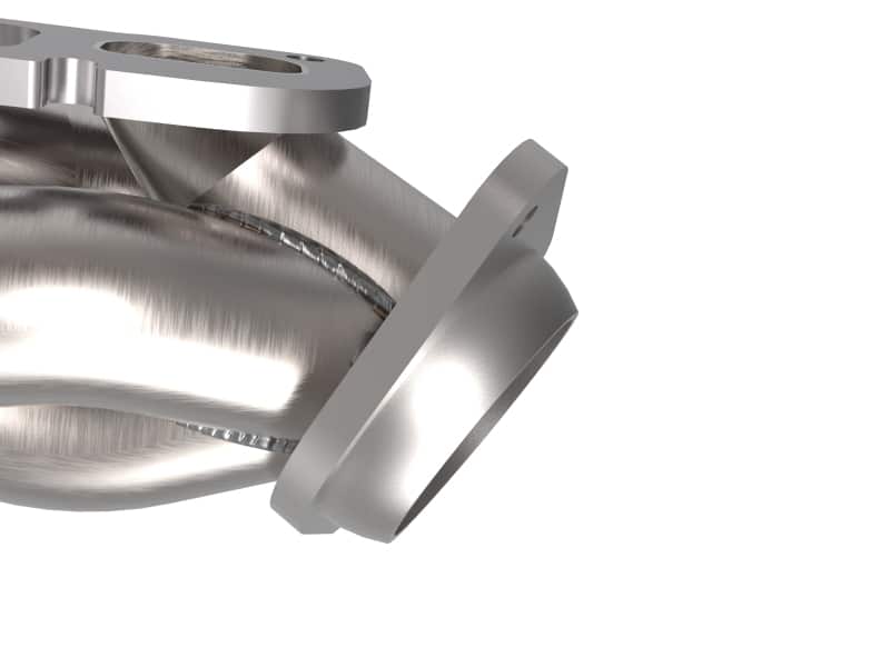 aFe 21-22 Jeep Wrangler 392 Twisted Steel Header 1-7/8 IN to 2-3/4 IN 304 w/ Raw Finish - Image 2