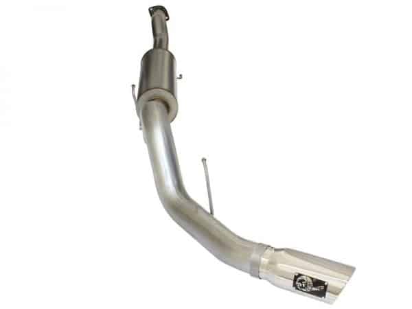 aFe MACHForce XP SS Exhaust 4in Cat-Back w/ Polish Tip 2015 Ford F-150 EcoBoost V6 2.7/3.5Ltt - Image 5