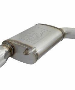Alternative view of aFe MACHForce XP 3in Sport Tone Cat-Back Exhausts w/ Polished Tips 15-17 Ford Mustang V6/V8