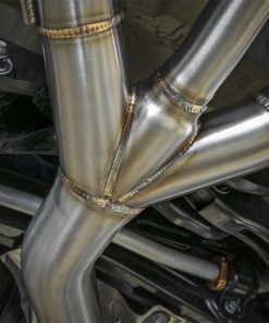 Alternative view of aFe Takeda 3in 304 SS Cat-Back Exhaust w/ Tri-Black Tips 17-18 Honda Civic Type R L4 2.0L (t)