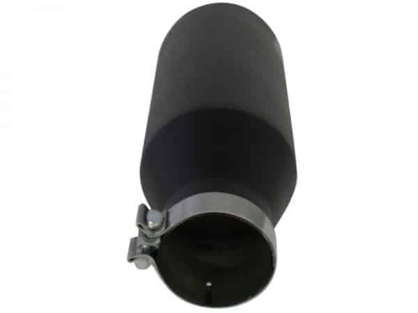 aFe MACHForce XP Exhausts Tips SS-304 EXH Tip 4In x 7Out x 18L Bolt-On (blk) - Image 3