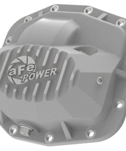 aFe Street Series Front Differential Cover Raw 2018+ Jeep Wrangler (JL) V6 3.6L (Dana M186)