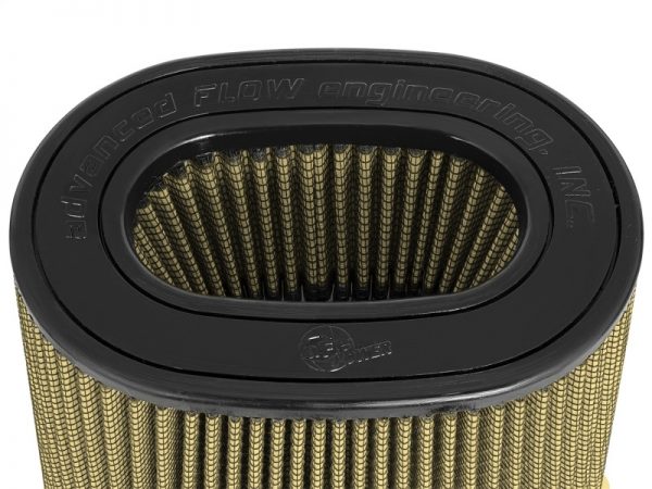 aFe Momentum Intake Rep Air Filter w/PG7 Media-3in F (Dual) x (8.25x6.25)in B x (7.25x5)in T x 9in H - Image 5