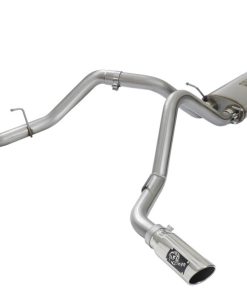 aFe MACH Force-Xp 3in CB SS Dual Exhaust w/Polished Tips 09-16 GM Silverado/Sierra 4.3L/4.8L/5.3L