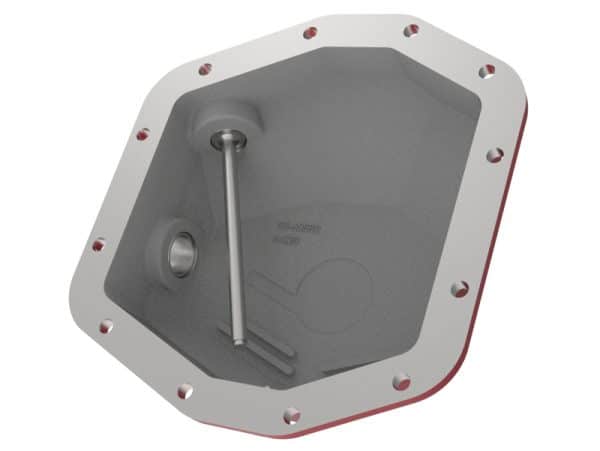 aFe Pro Series Rear Differential Cover Red 2018+ Jeep Wrangler (JL) V6 3.6L (Dana M220) - Image 4
