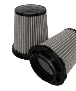 aFe MagnumFLOW Pro Dry S Air Filter 4in F x 6in B MT2 x 4-3/4 T x 7in H (Inverted)