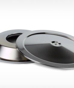 aFe MagnumFLOW Air Filters Round Racing A/F Chrome Top & Base 14 w/7/8 Drop